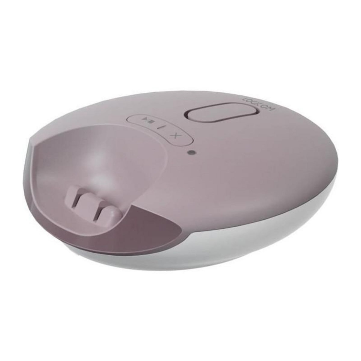 Logicom Téléphone sans fil Iloa Solo Répondeur Taupe