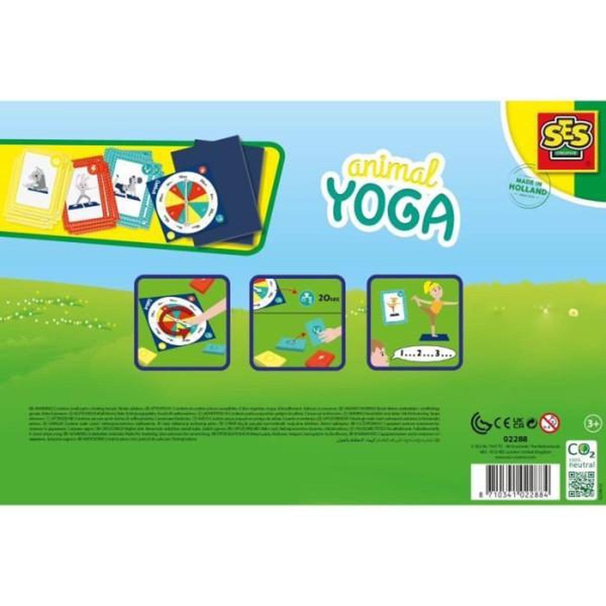 Voir la diapositive 2 : SES Creative Jeu de yoga pour enfants Animal Yoga