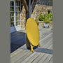 Voir la diapositive 4 : DCB GARDEN Table de jardin ronde pliante - 4/6 places - Aluminium - Jaune moutarde - MARIUS