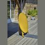 Voir la diapositive 4 : DCB GARDEN Table de jardin ronde pliante - 4/6 places - Aluminium - Jaune moutarde - MARIUS