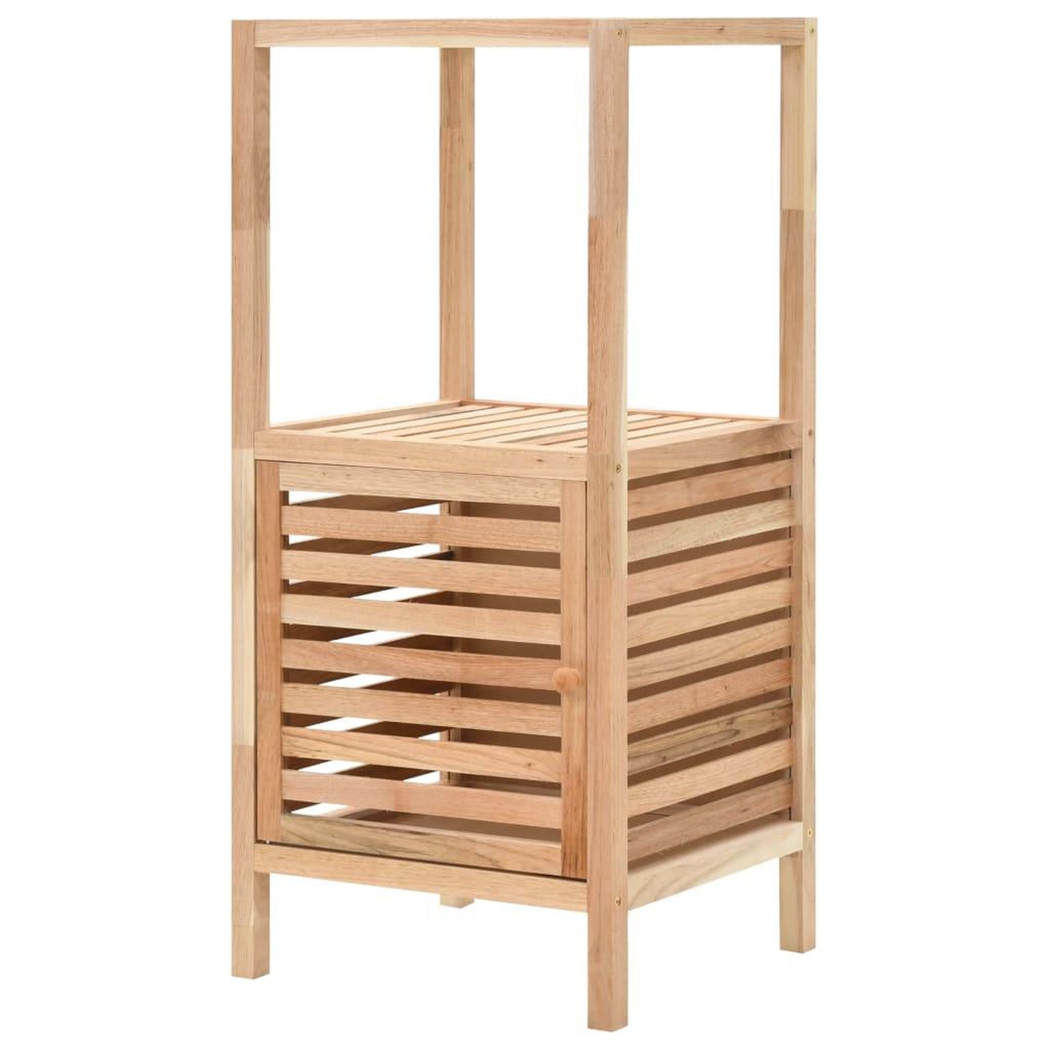 Voir la diapositive 1 : VIDAXL Armoire de salle de bain Bois de noyer 39,5x35,5x86 cm