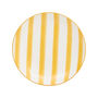 Voir la diapositive 2 : SECRET DE GOURMET Lot de 6 Assiettes à Dessert  Charlie  19cm Jaune