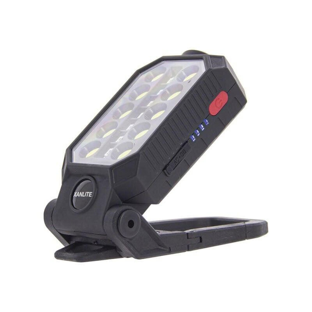 CENTRALE BRICO Baladeuse rechargeable 450 lm 30 mètres noire Xanlite