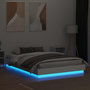 Voir la diapositive 4 : VIDAXL Cadre de lit avec LED sans matelas blanc 160x200 cm