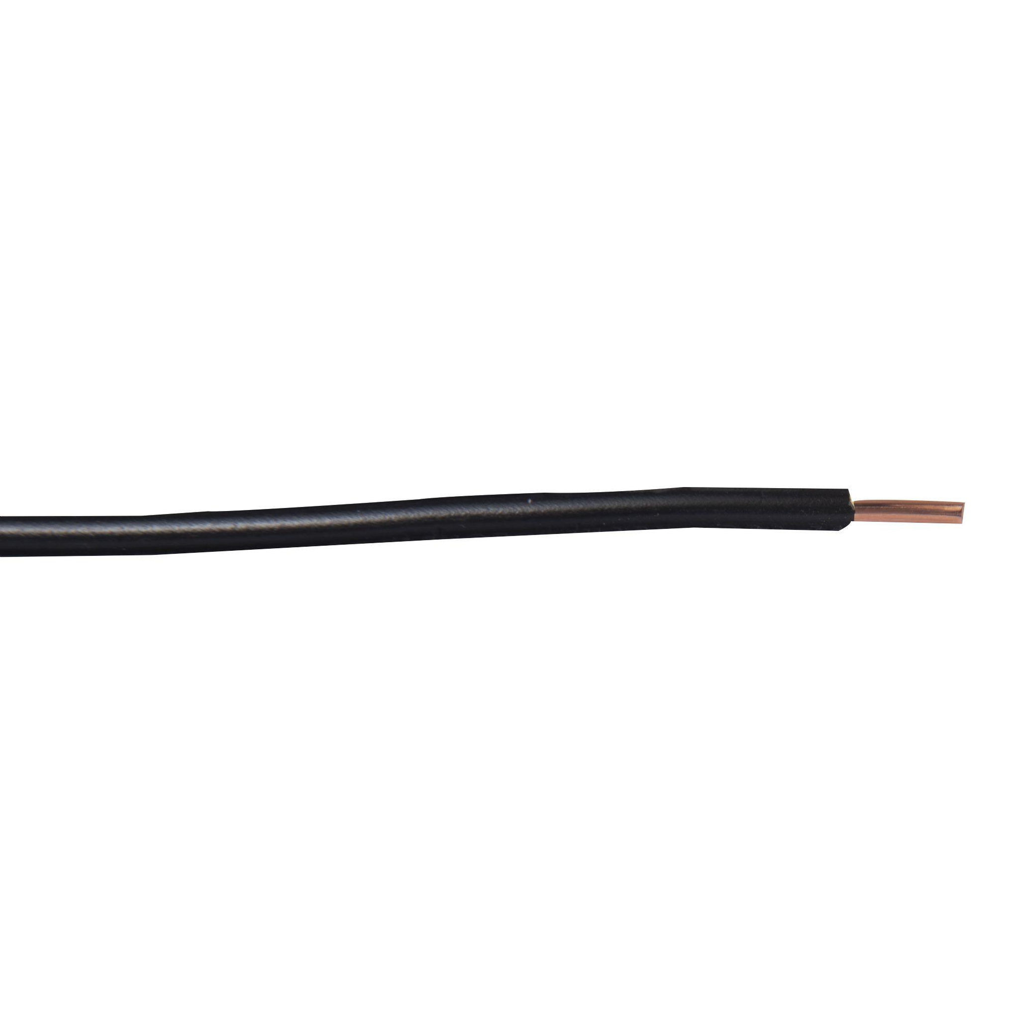 Voir la diapositive 4 : ZENITECH Câble électrique HO7V-U 2,5mm2 Noir - 25m