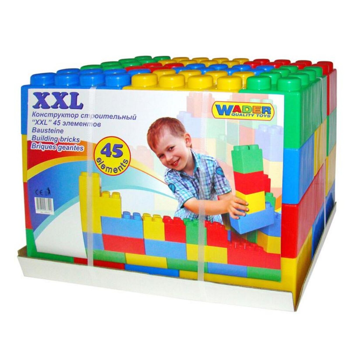 Polesie Building blocks XXL, 45dlg. pas cher Auchan.fr