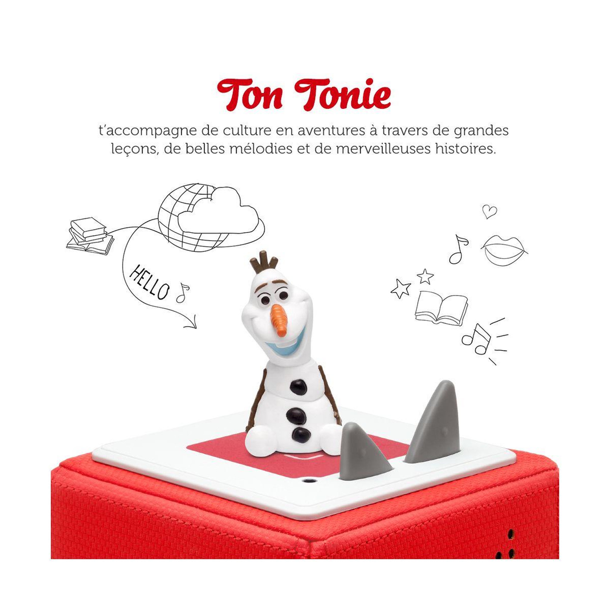 Voir la diapositive 3 : TONIES Jeu éducatif Disney La Reine des neiges - Olaf