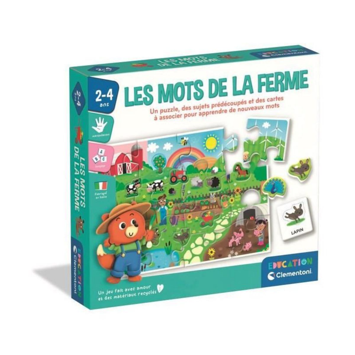 CLEMENTONI Les mots de la ferme CLEMENTONI