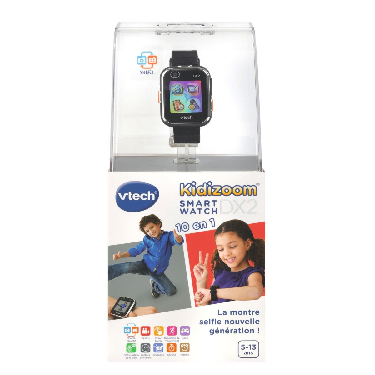 VTECH Kidizoom Smartwatch Connect DX2 noire