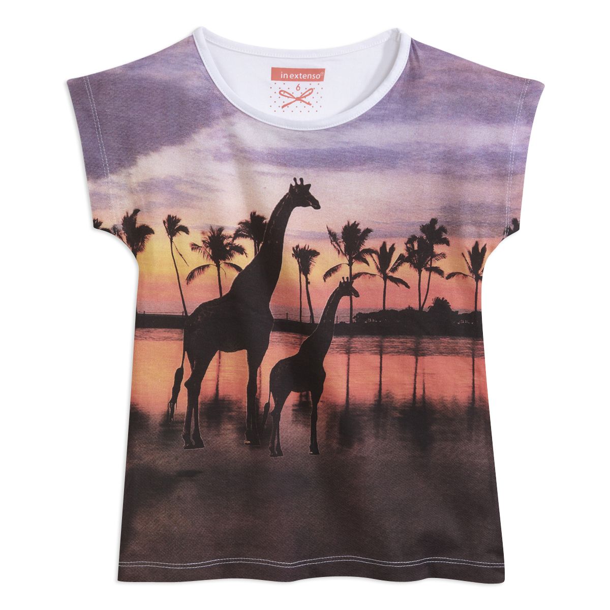 IN EXTENSO Tee-shirt manches courtes fille 