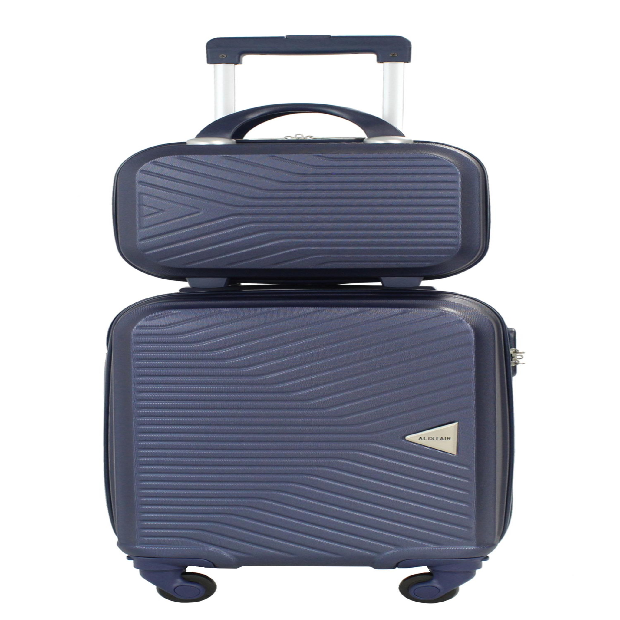 Voir la diapositive 1 : Alistair Valise Cabine 50 cm et Vanity XS Alistair - Collection Iron - 4 roues - ABS ultra résistant