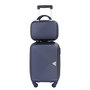 Voir la diapositive 1 : Alistair Valise Cabine 50 cm et Vanity XS Alistair - Collection Iron - 4 roues - ABS ultra résistant