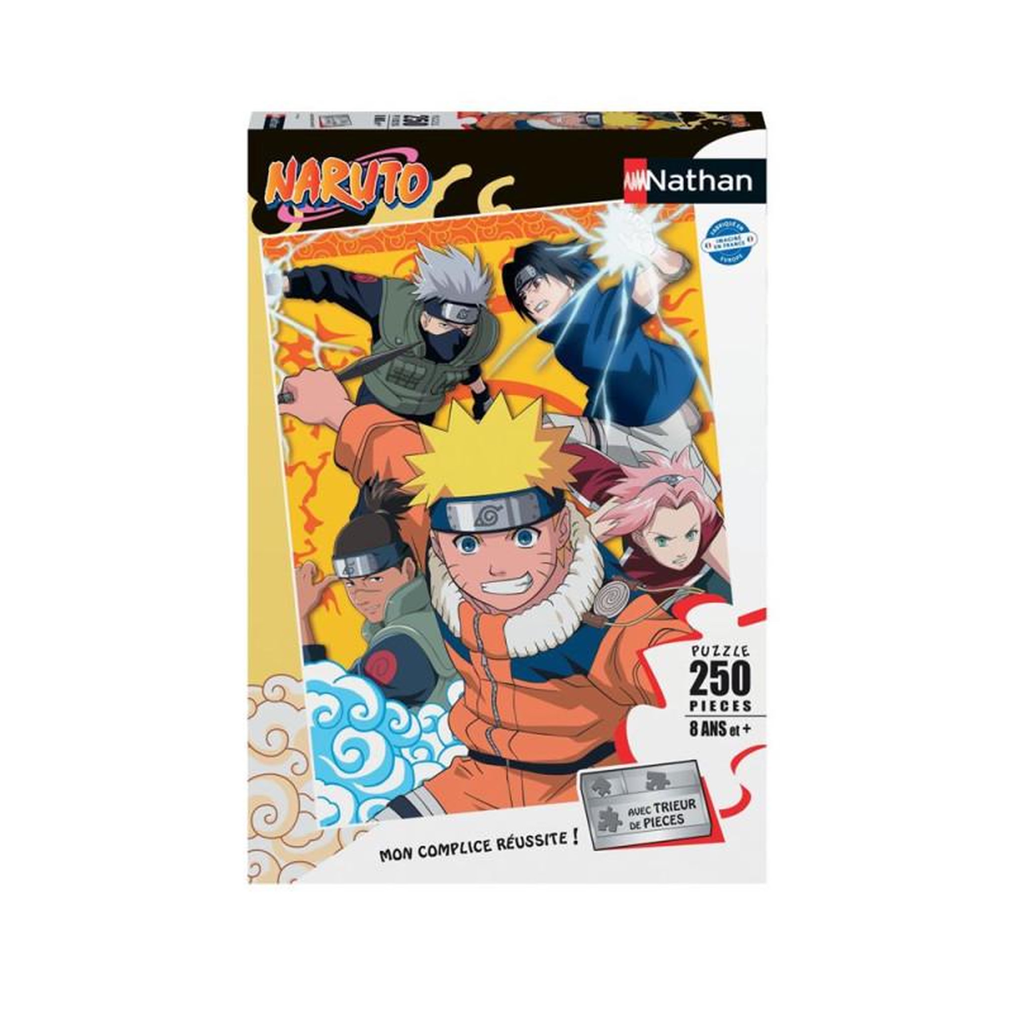 Nathan Puzzle 250 pièces Naruto - école des ninjas - puzzle enfant - Nathan