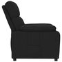 Voir la diapositive 4 : VIDAXL Fauteuil inclinable Noir Tissu