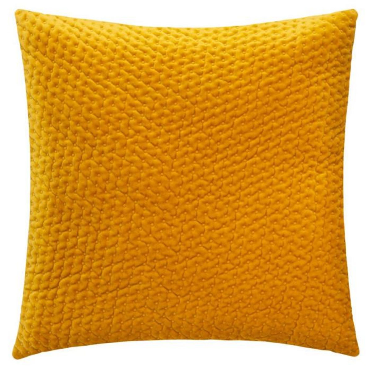 ATMOSPHERA Coussin Déco en Velours  Dolce  40x40cm Ocre