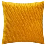 ATMOSPHERA Coussin Déco en Velours  Dolce  40x40cm Ocre