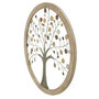 Voir la diapositive 3 : Paris Prix Déco Murale Ronde  Arbre de Vie  61cm Multicolore