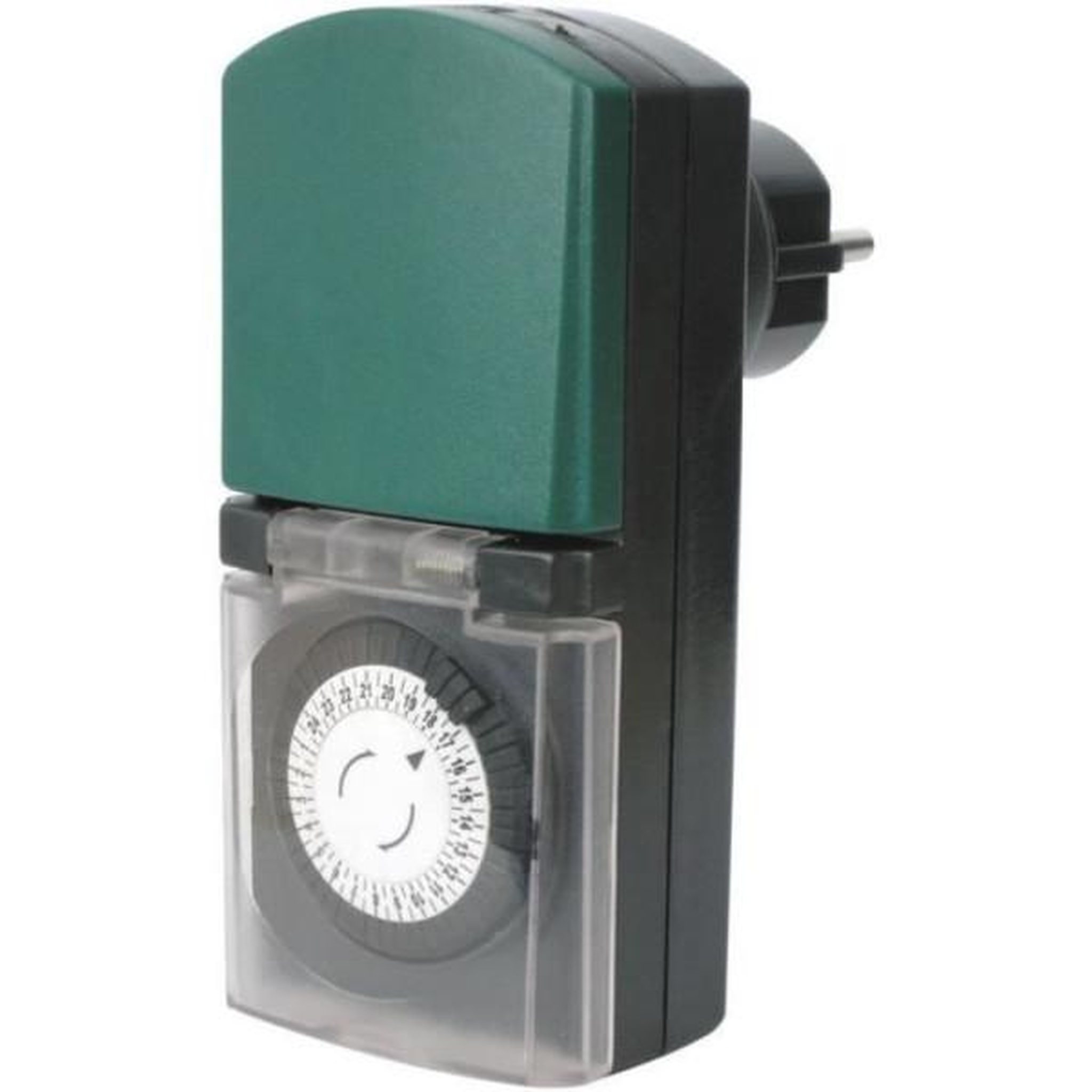 MARKET24 Programmateur mécanique extérieur - GAO - IP44 - 3680 W - Blanc - 16 A