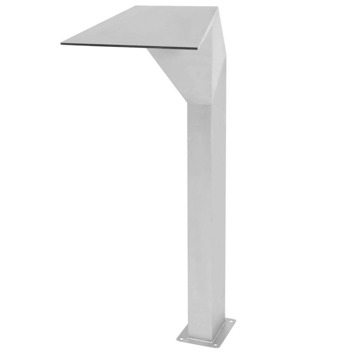 VIDAXL Fontaine d'etang Acier inoxydable 50 x 30 x 90 cm Argente