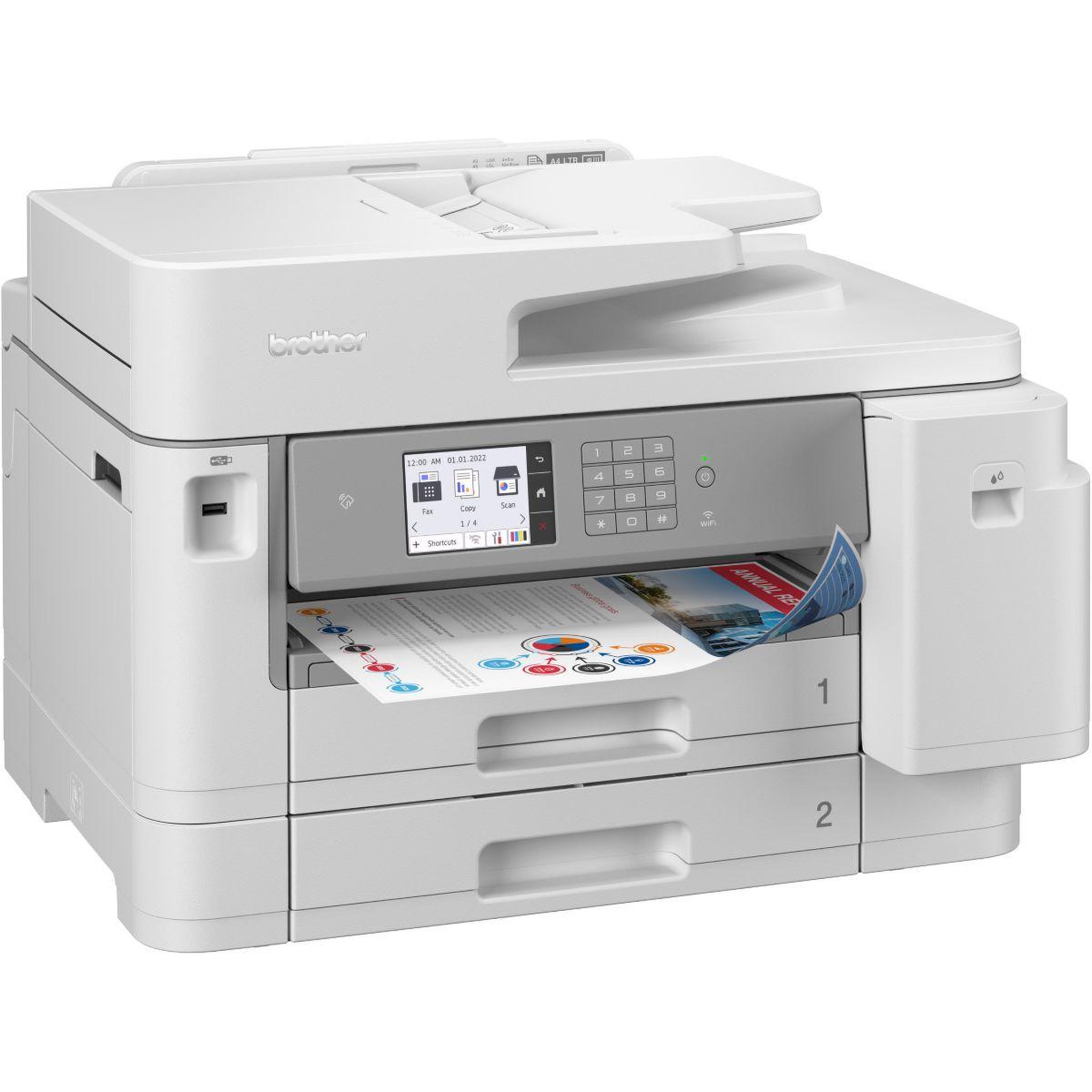 Voir la diapositive 2 : Brother Imprimante jet d'encre MFC-J5955DW