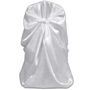 Voir la diapositive 4 : VIDAXL Housses de chaise pour banquet de mariage 12 pcs Blanc