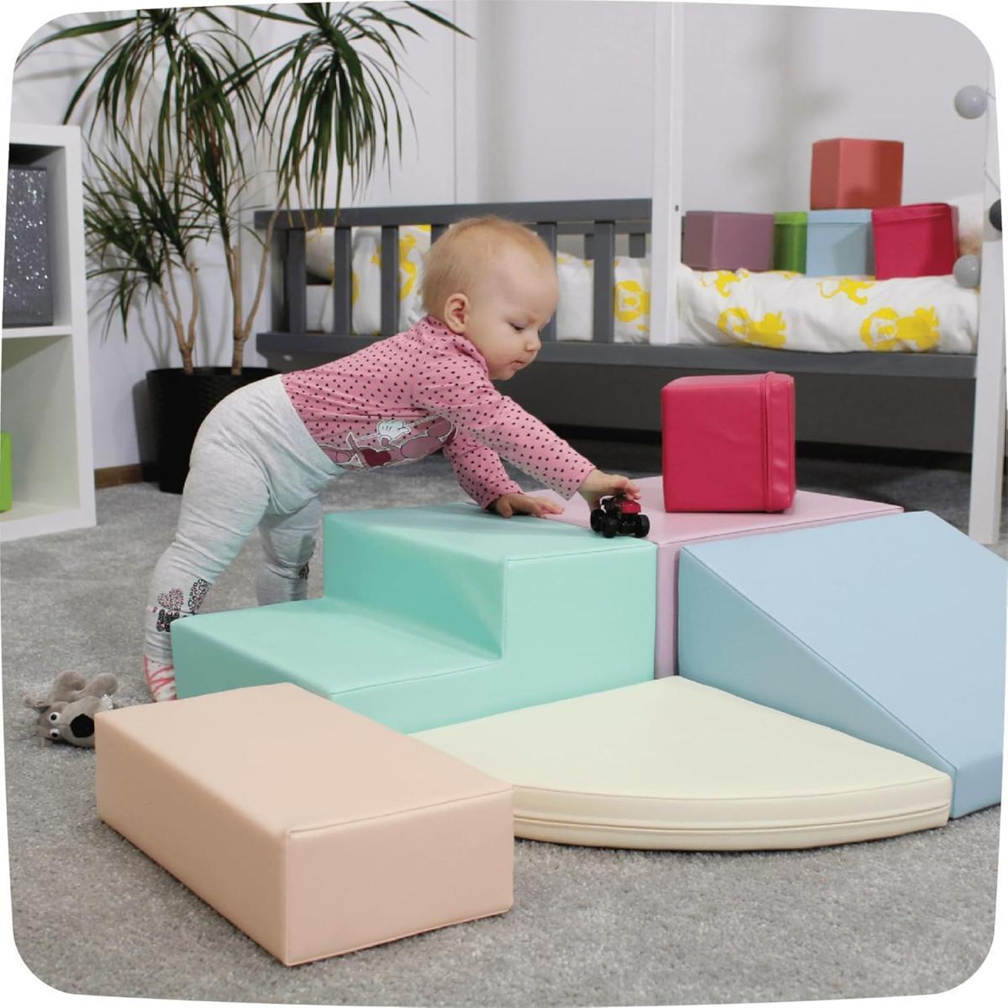 Voir la diapositive 3 : IGLU Ensemble blocs pastel clair