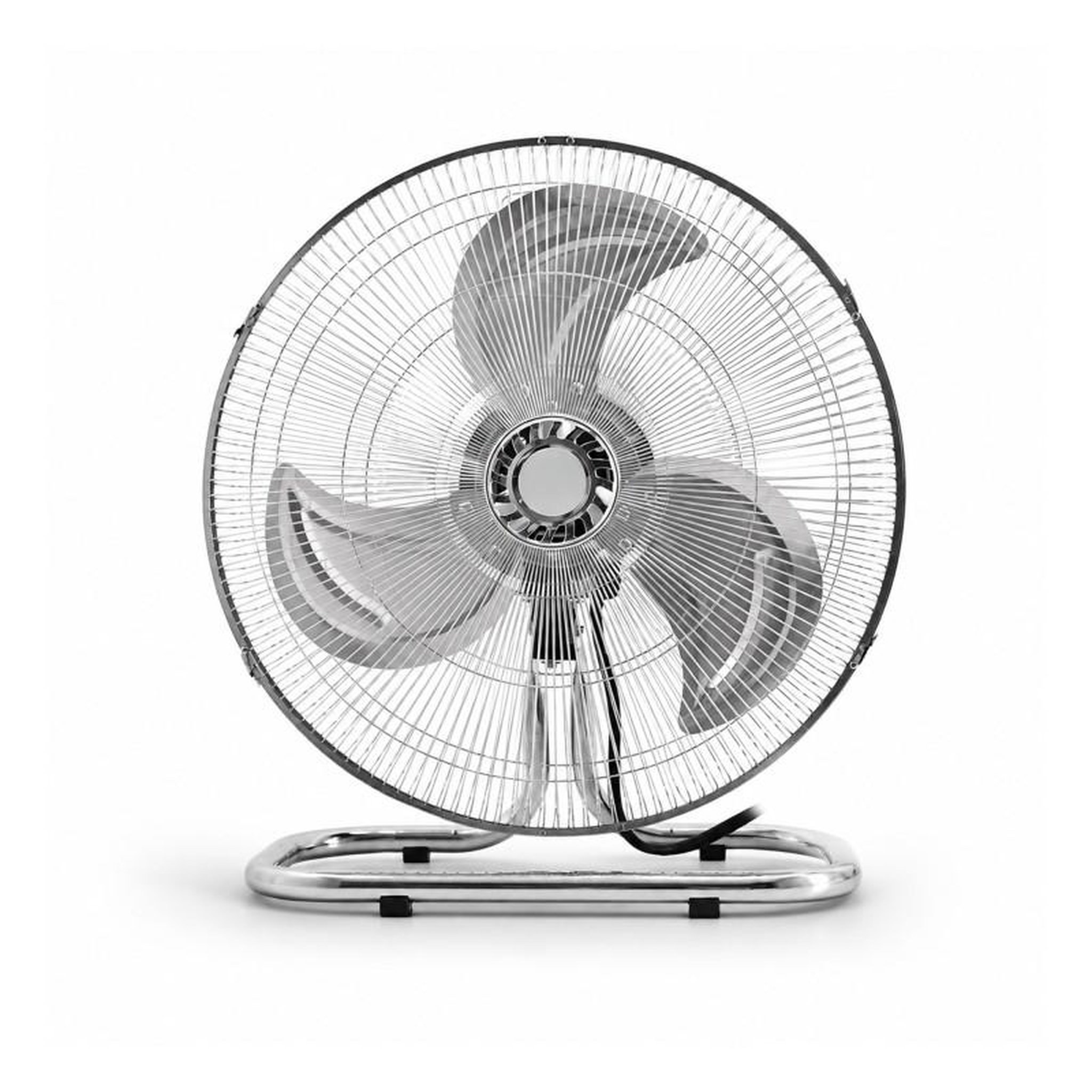 Voir la diapositive 4 : Ventilateur Modulable 3-en-1 (pied, Bureau, Sol) 45 Cm – Métal 55w