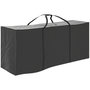 Voir la diapositive 1 : OUTSUNNY Sac de rangement étanche pour coussins d'extérieur housse impreméable pour coussins de jardin avec poignées noir