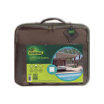 Nortene Voile d'ombrage élastique  Sunnet Kit Elastic  Taupe - Carré 3,40m x 3,40m