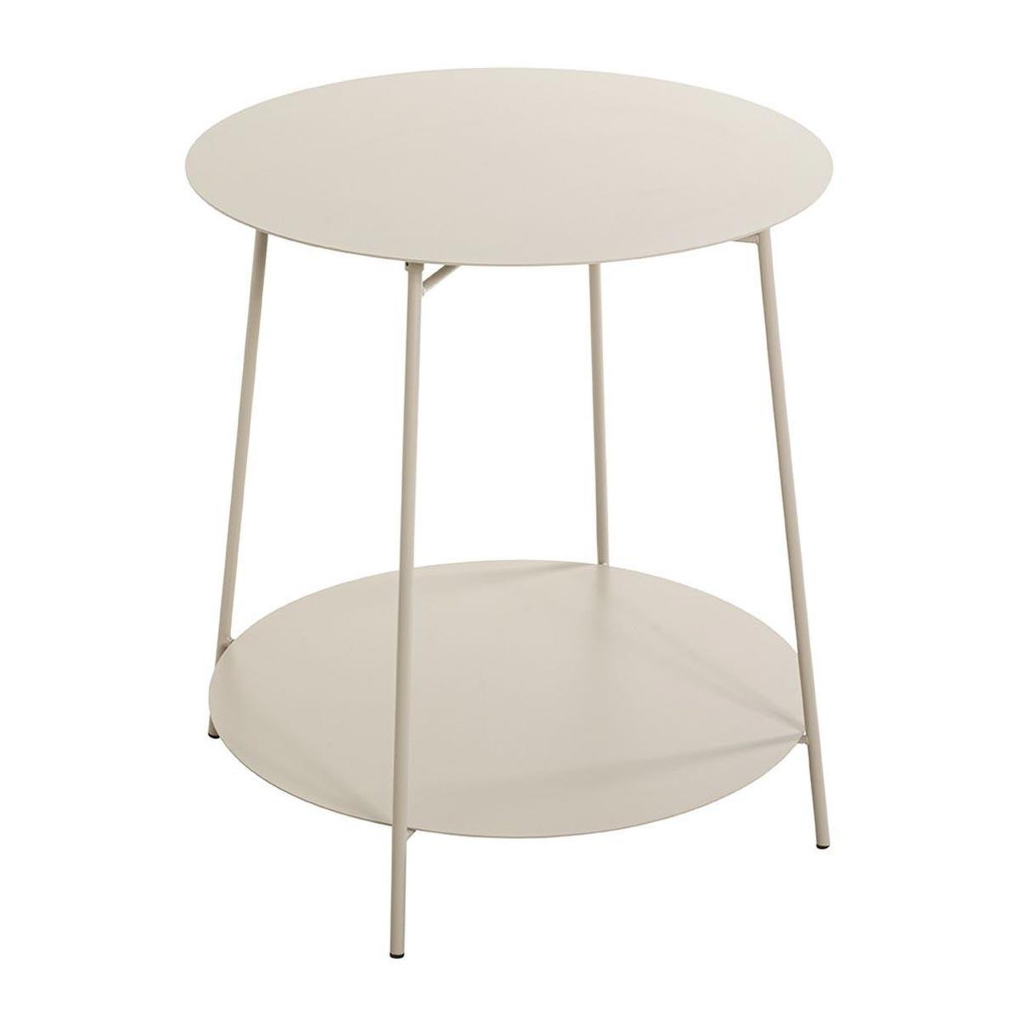 Paris Prix Table basse en métal  conrad  50cm gris