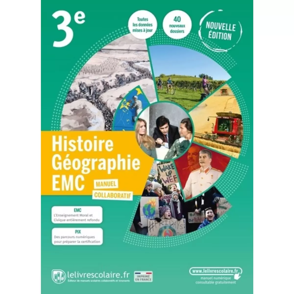  HISTOIRE GEOGRAPHIE EMC 3E. EDITION 2021, Paillard Anne-Claire