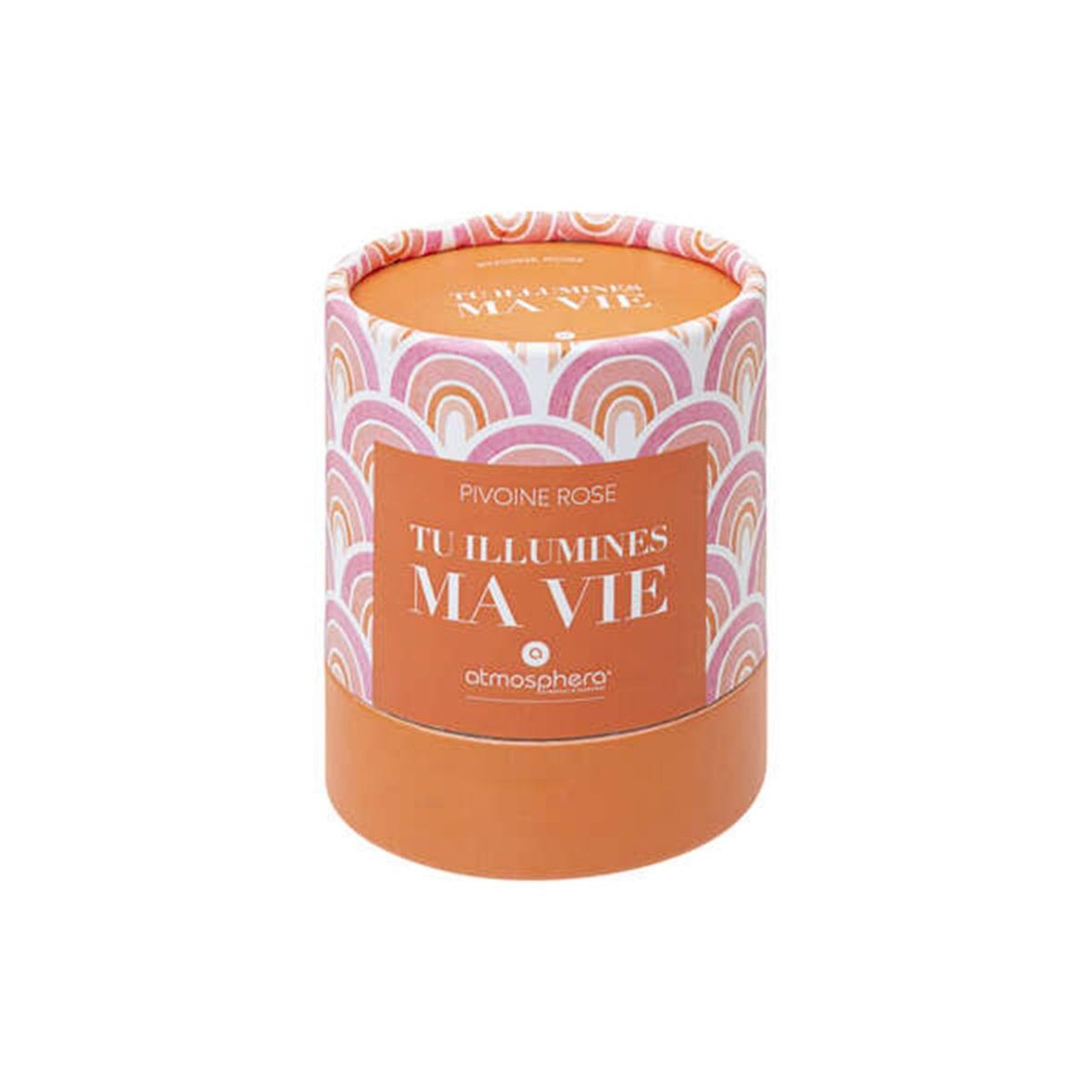 Voir la diapositive 2 : ATMOSPHERA Bougie Parfumée  Jomy  200g Pivoine Rose