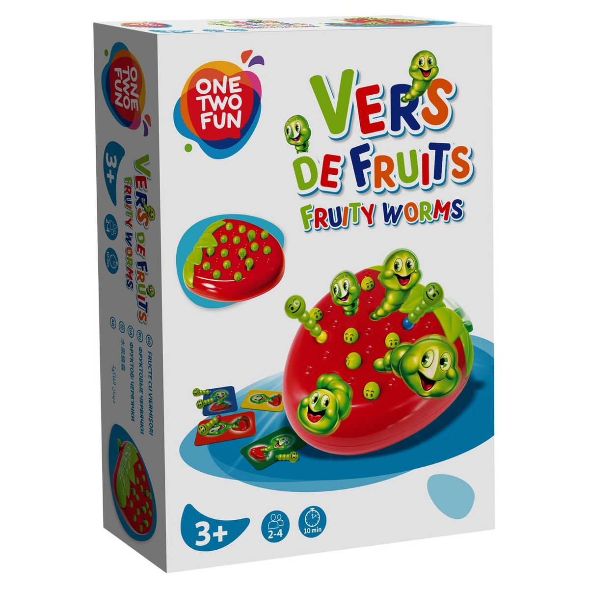 One Two Fun Jeu Vers de fruit