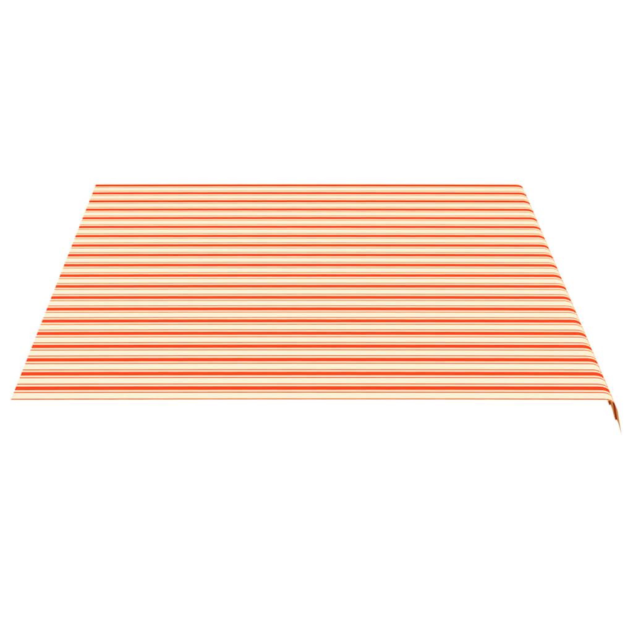 Voir la diapositive 4 : VIDAXL Tissu de remplacement pour auvent Jaune et orange 4,5x3,5 m
