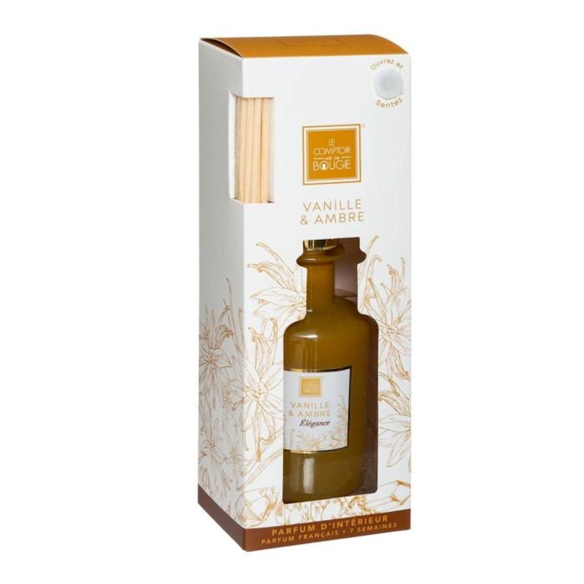 COMPTOIR DE LA BOUGIE Diffuseur de Parfum  Mael  200ml Vanille Ambrée