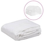 VIDAXL Couverture de remplacement de serre (9 m^2) 3x3x2 m Transparent