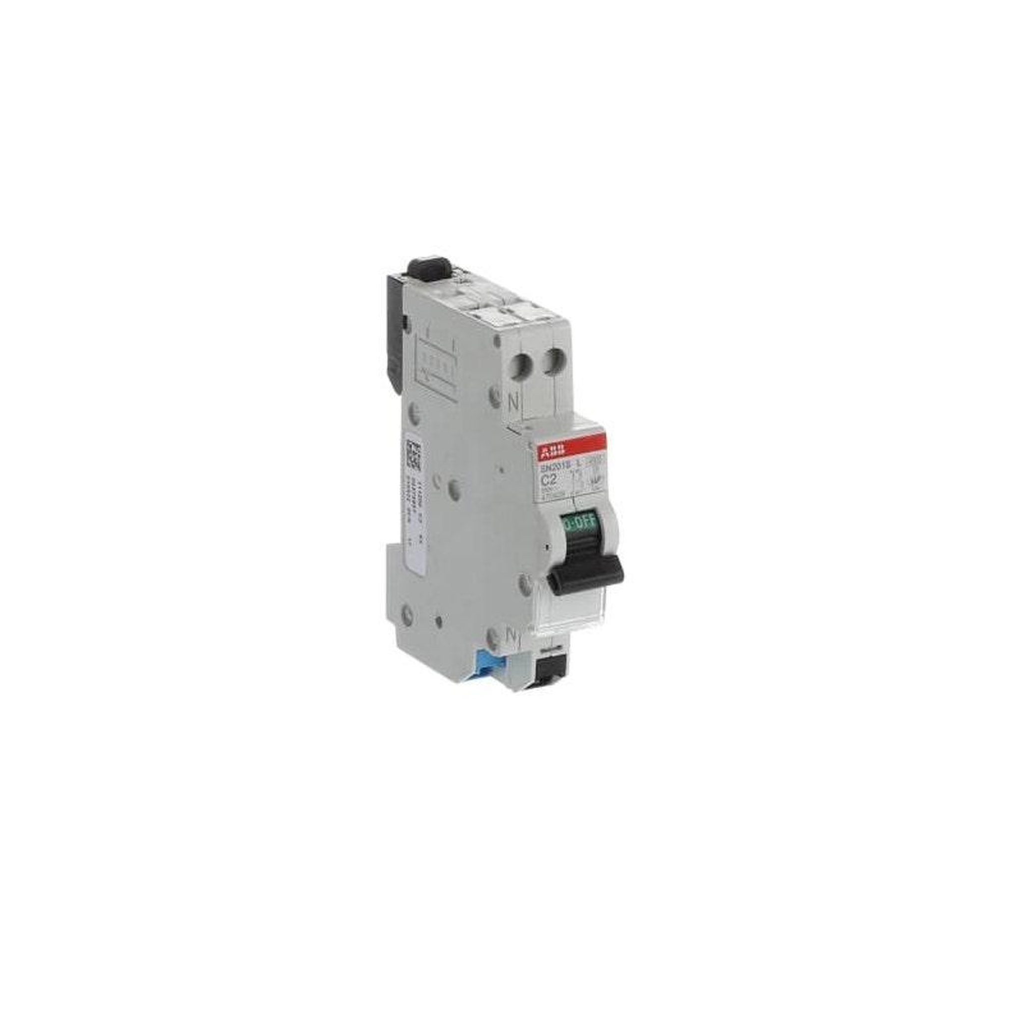 ABB Disjoncteur modulaire 1p+n 16a - courbe c