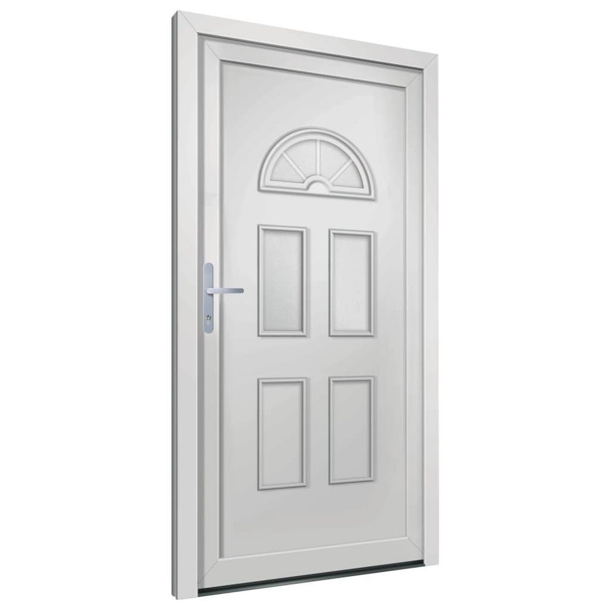 VIDAXL Porte d'entree Blanc 88x200 cm PVC