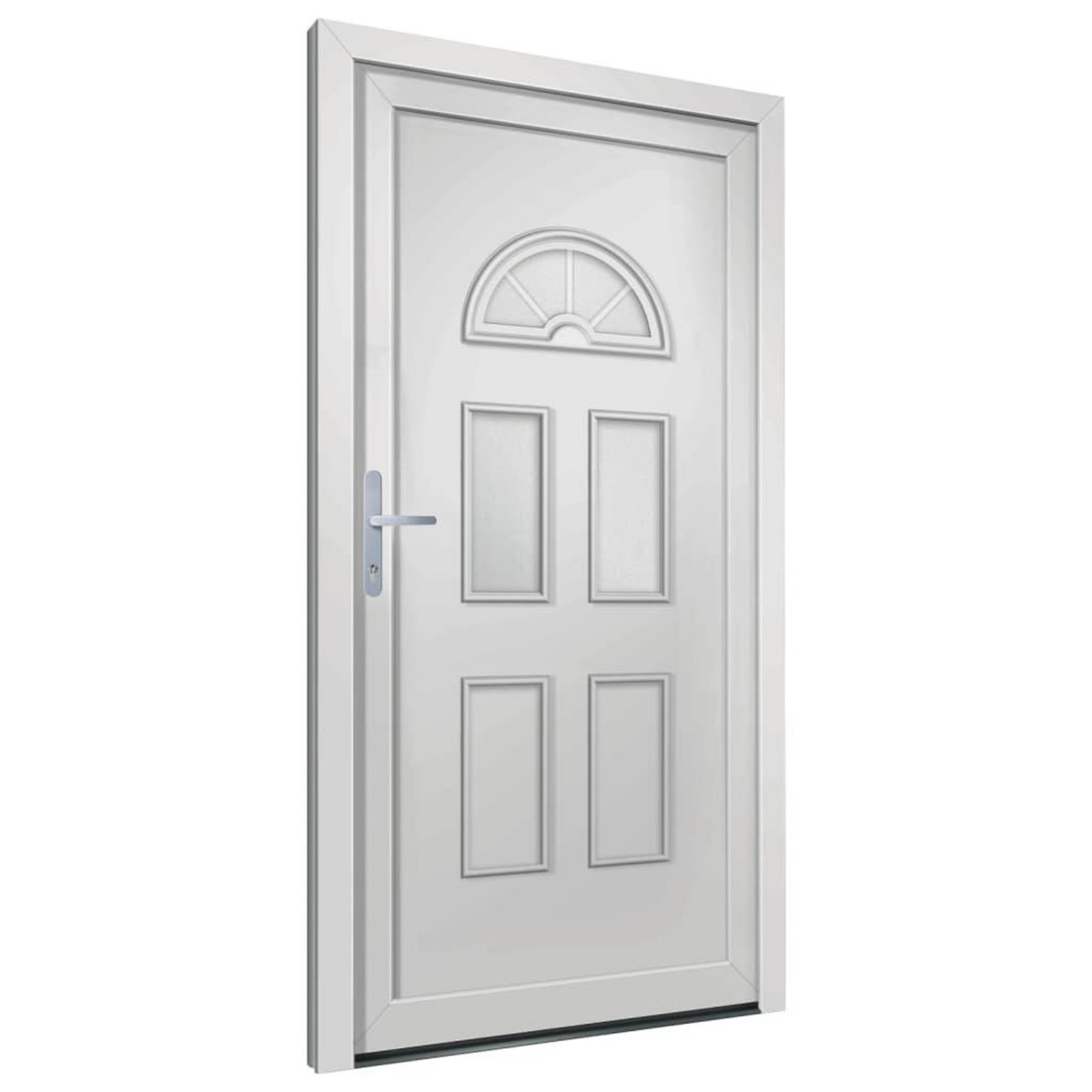 VIDAXL Porte d'entree Blanc 88x200 cm PVC