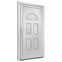 Voir la diapositive 3 : VIDAXL Porte d'entree Blanc 88x200 cm PVC