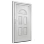 Voir la diapositive 3 : VIDAXL Porte d'entree Blanc 88x200 cm PVC