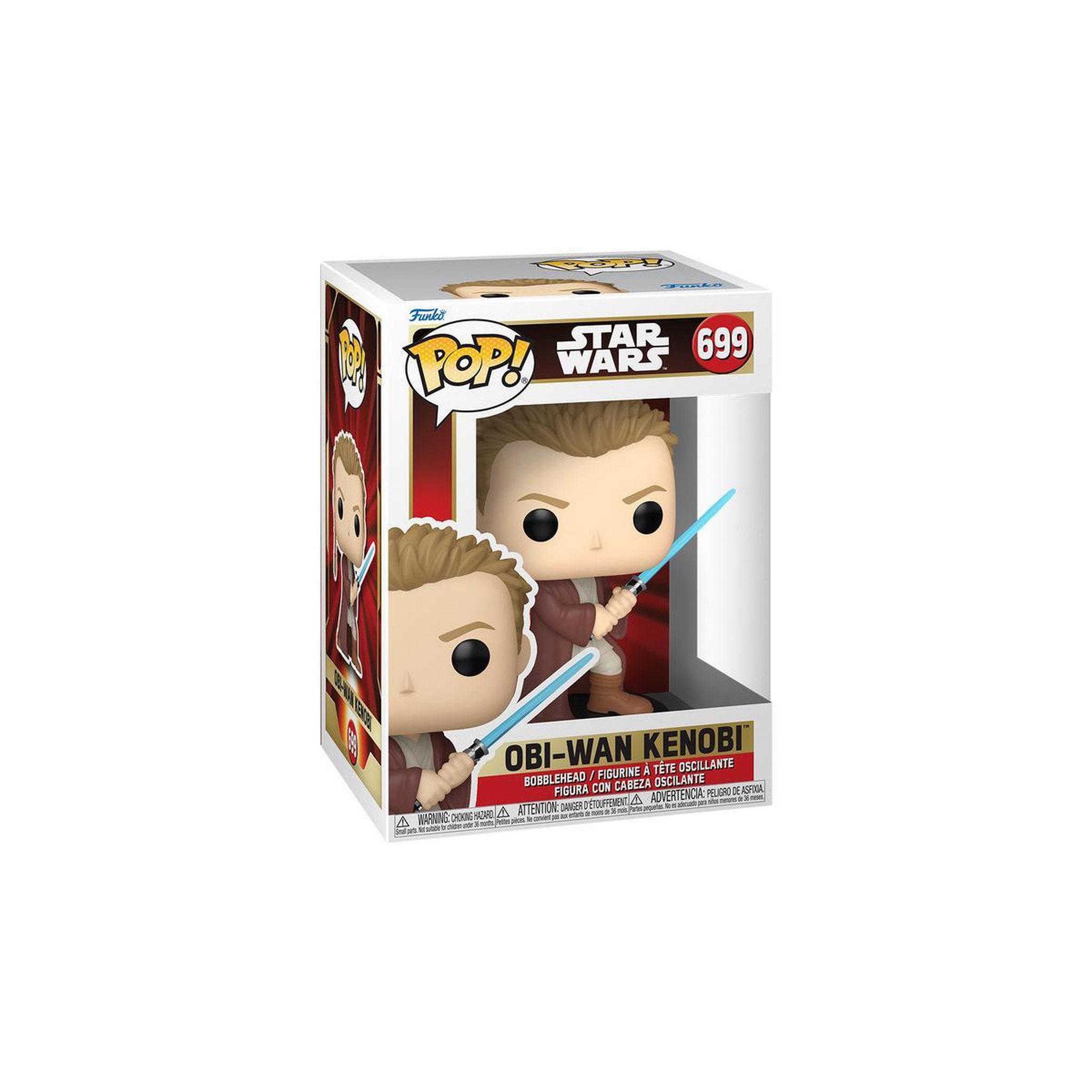 Voir la diapositive 3 : Funko Figurine Funko Pop Star Wars Obi Wan Kenobi Young