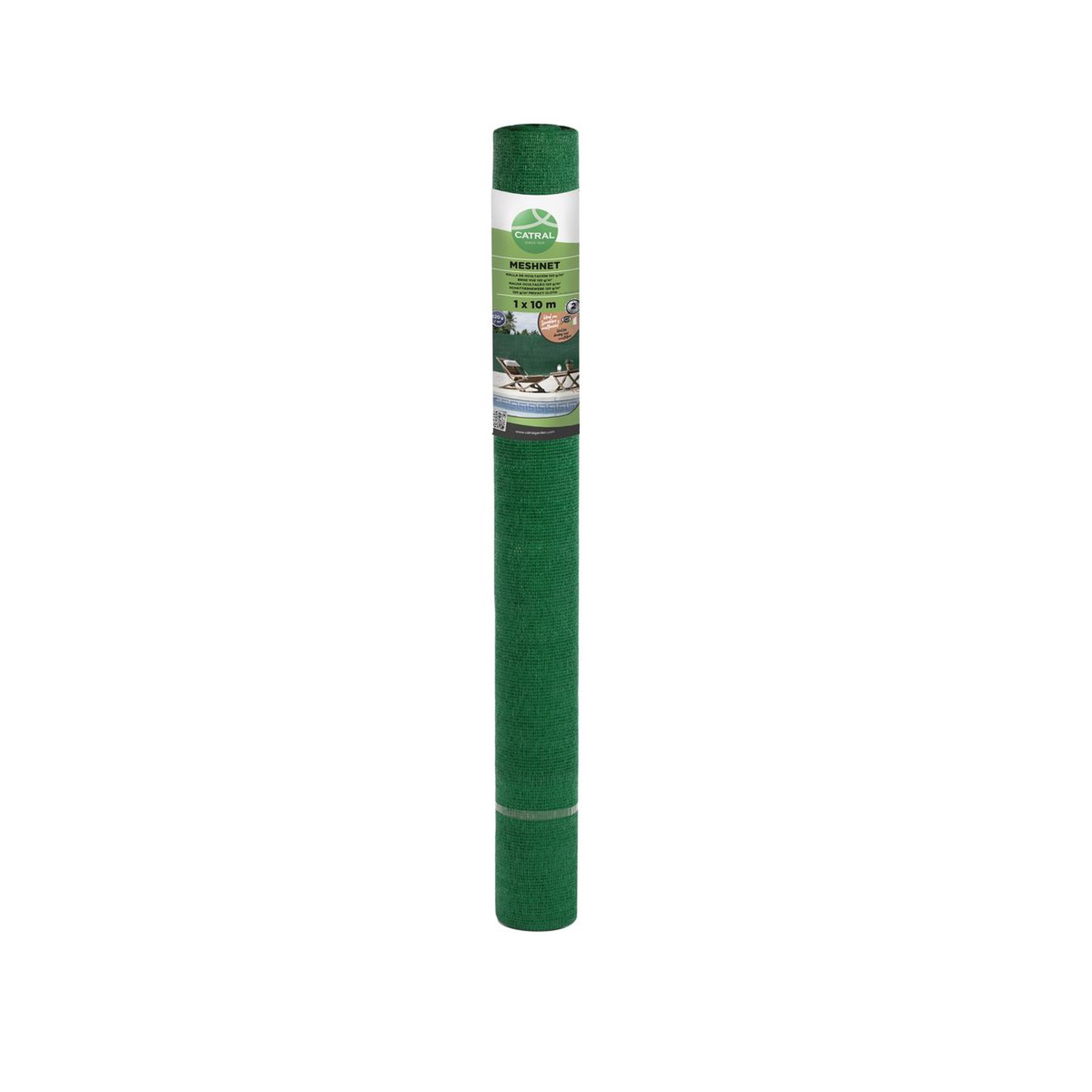 Voir la diapositive 3 : Catral Brise vue 120gr 2.00x10m vert