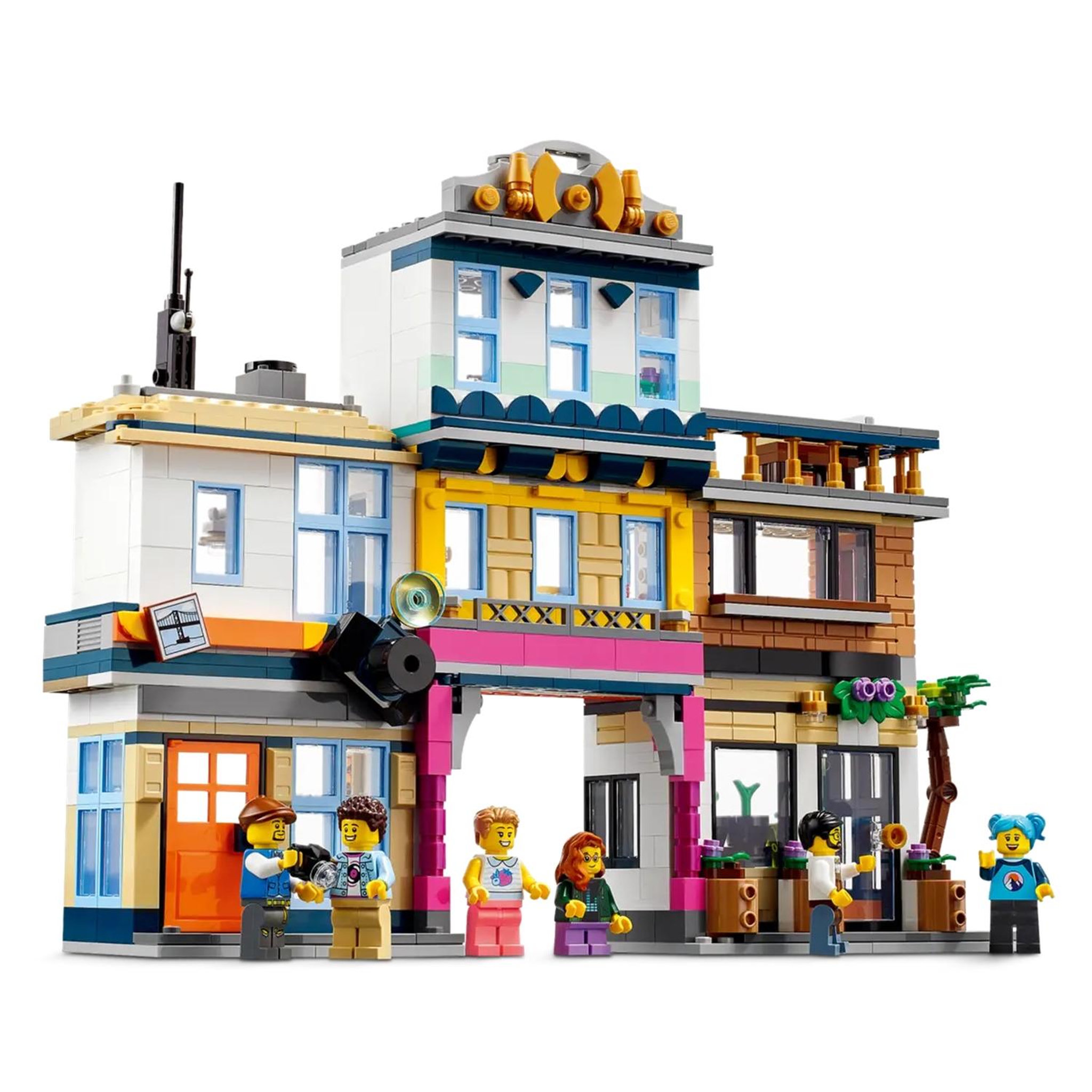 Voir la diapositive 4 : LEGO Creator 3 en 1 La grand-rue