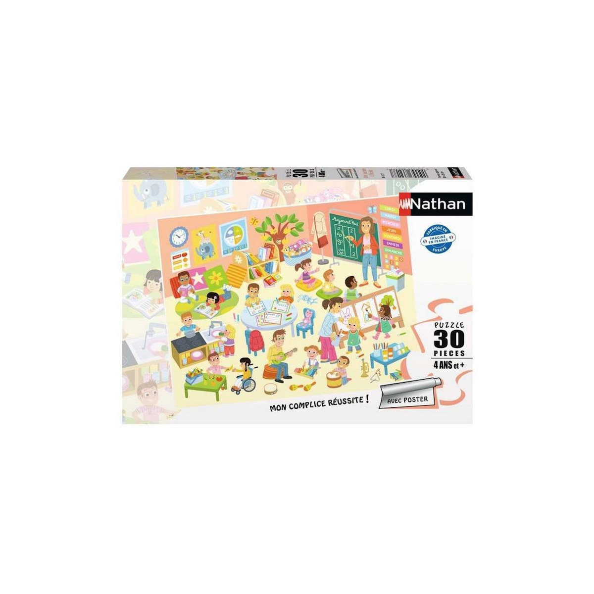 RAVENSBURGER Puzzle Une journee a l ecole 30pcs