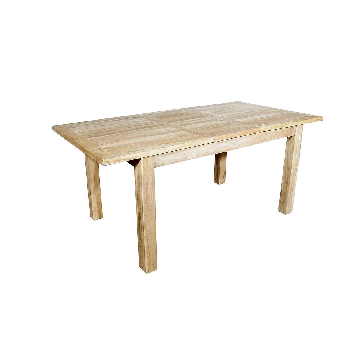 CONCEPT USINE Table de salle à manger extensible en teck PIA