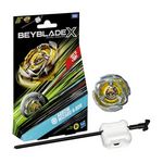 HASBRO Beyblade X, Starter Pack Arrow Wizard 4-80B avec toupie de compétition a rotation droite de type endurance et lanceur, a partir