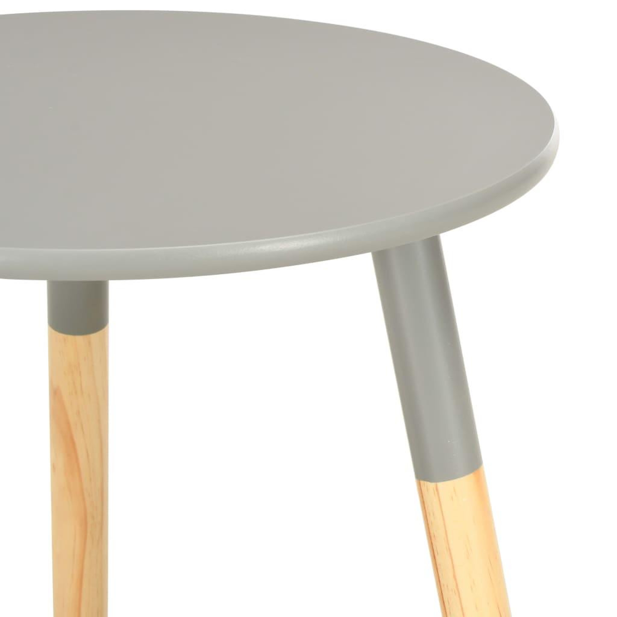 Voir la diapositive 5 : VIDAXL Tables d'appoint 2 pcs Gris Pin massif