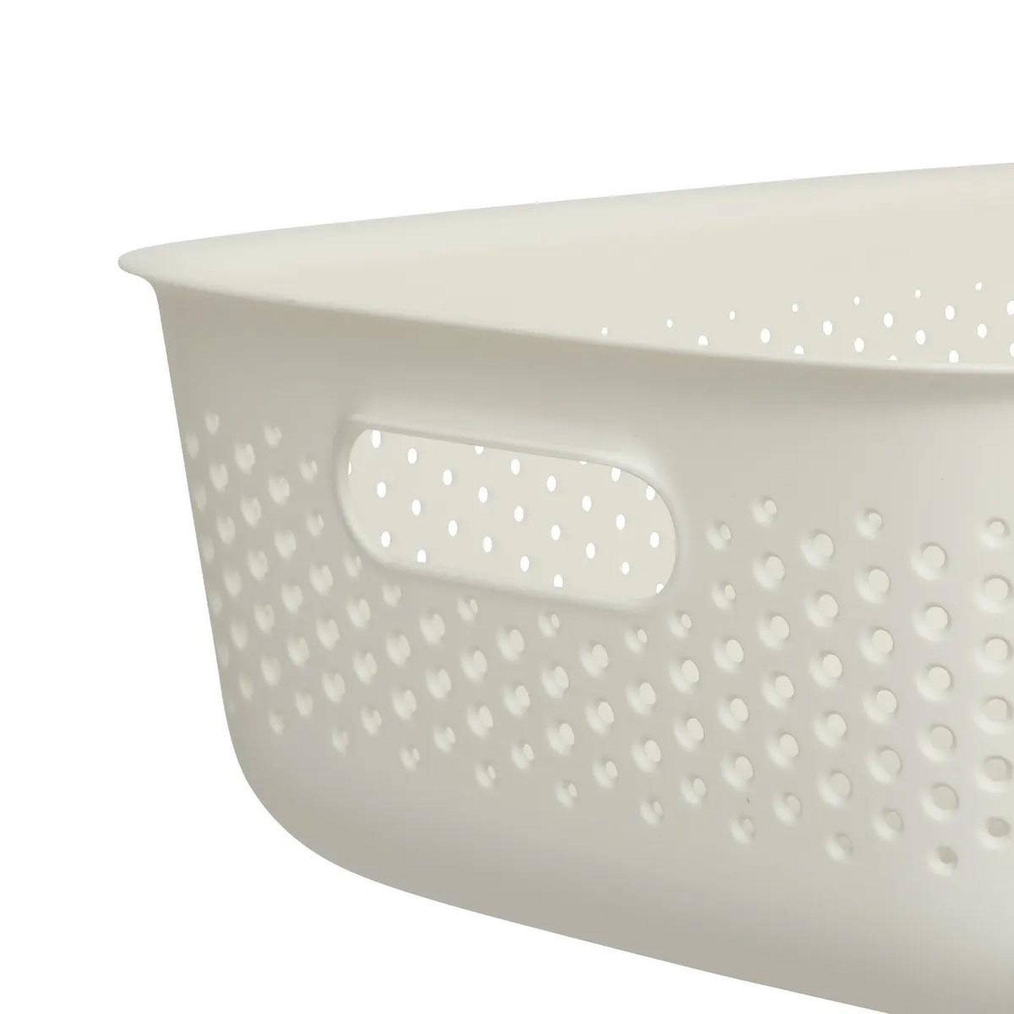 Voir la diapositive 2 : FIVE Panier de rangement  tila  10l crème