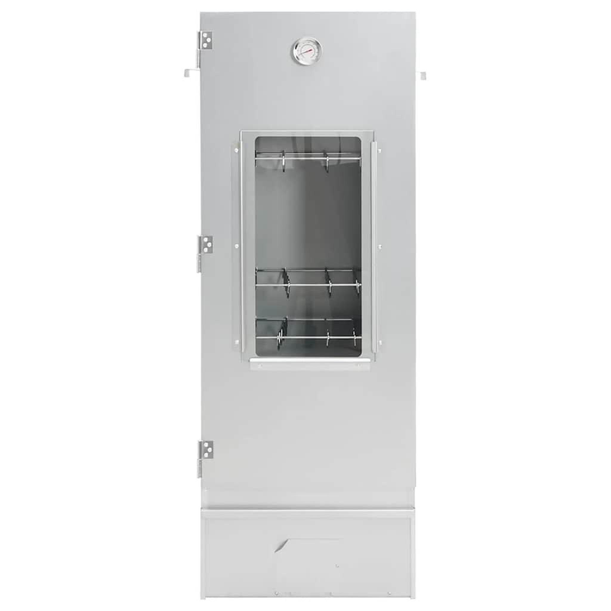 Voir la diapositive 4 : VIDAXL Fumoir a four a BBQ generateur de fumee froide acier galvanise